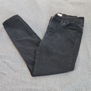Madewell Women's Black Skinny Jeans